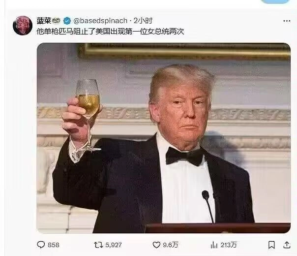 特朗普成功阻止了美国出现第一位女总统，而且是两次哦！ - 生活银魂 - 大众生活 - 万事屋 | 生活·动漫·娱乐综合社区-银魂同好聚集地
