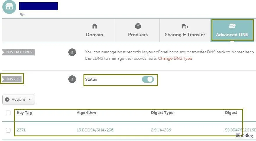 【转载】开启Cloudflare域名的DNSSEC(域名系统安全扩展)及在阿里云和namecheap中的设置-1 【转载】开启Cloudflare域名的DNSSEC(域名系统安全扩展)及在阿里云和namecheap中的设置-1