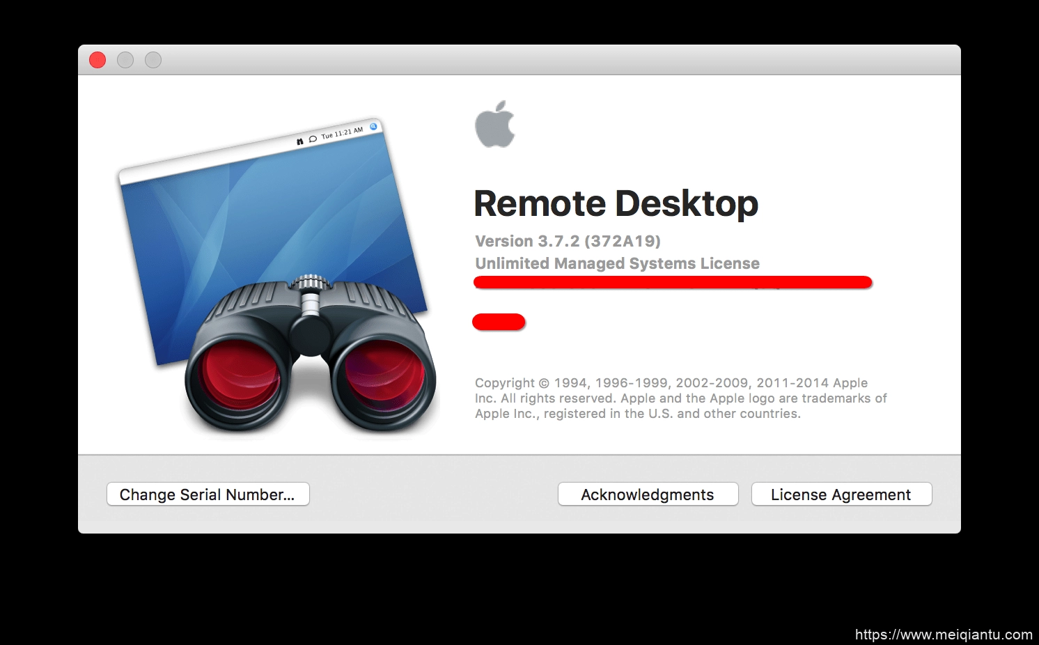 教你如何免费获得价值518元的Apple Remote Desktop，简称“洗白”！