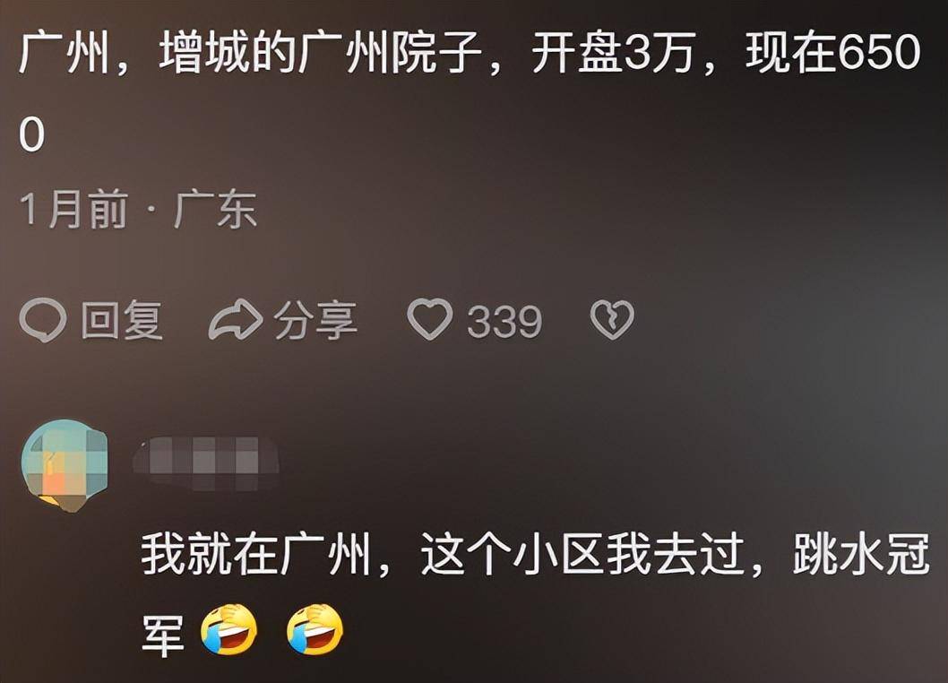 你们那房价跌的狠不狠？你见过最离谱的房价是多少？网友：4w变4k-1