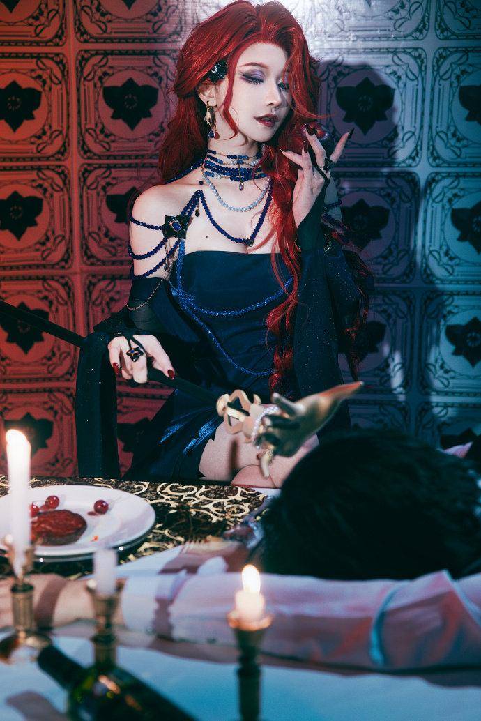 无期迷途卡门奈特Cosplay正片17P-露兒大魔王-1