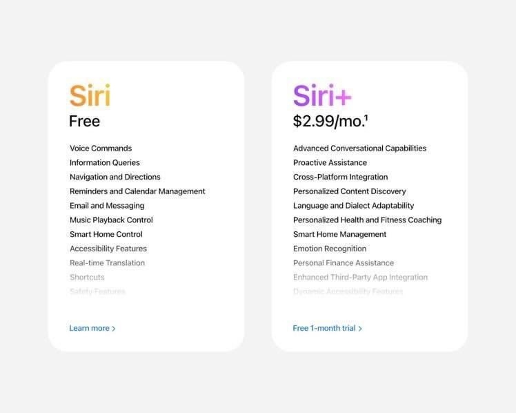 网传苹果Siri要收费变身成Siri+ ？ - 万事屋 - Apple银魂 - 科技改变生活 - 万事屋