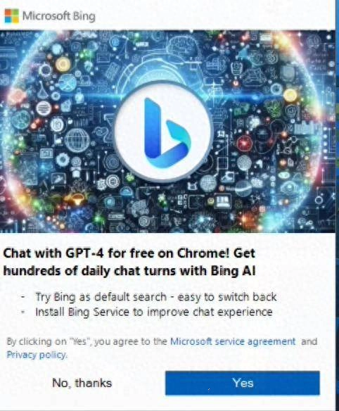 微软再次向Chrome用户推送弹窗，力推自家Edge浏览器 - 万事屋 | 生活·动漫·娱乐综合社区-银魂同好聚集地