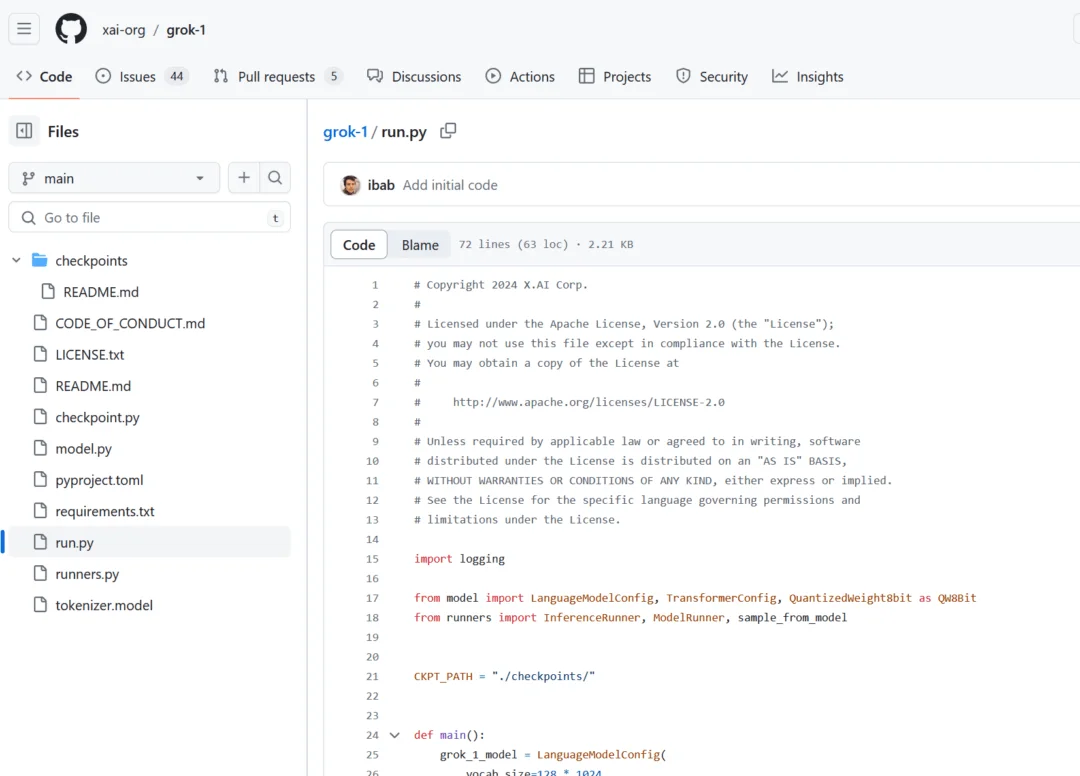 开源的Grok-1相关下载-1