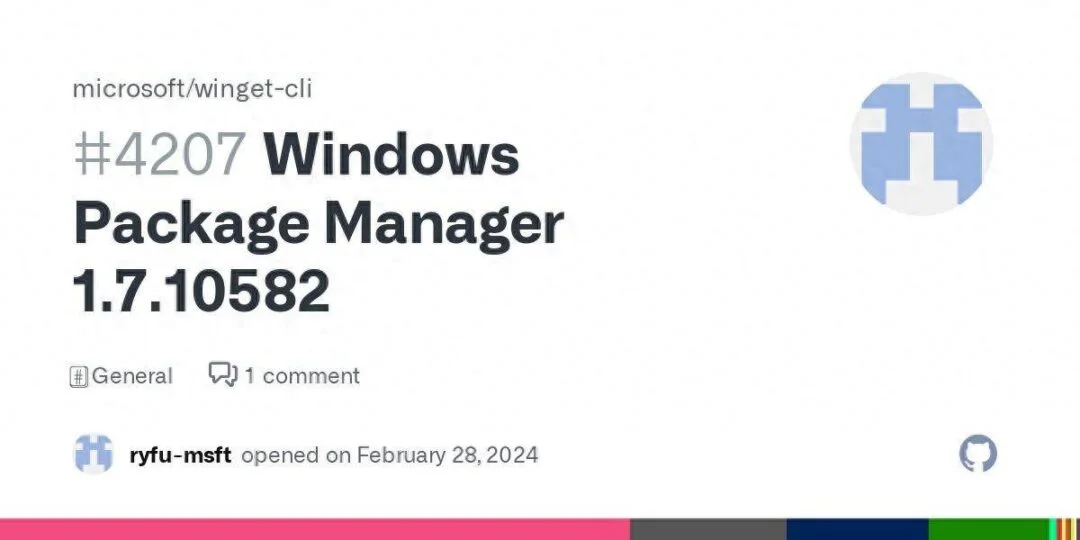 微软发布WinGet 1.7更新：安装软件后可代劳重启设备-1