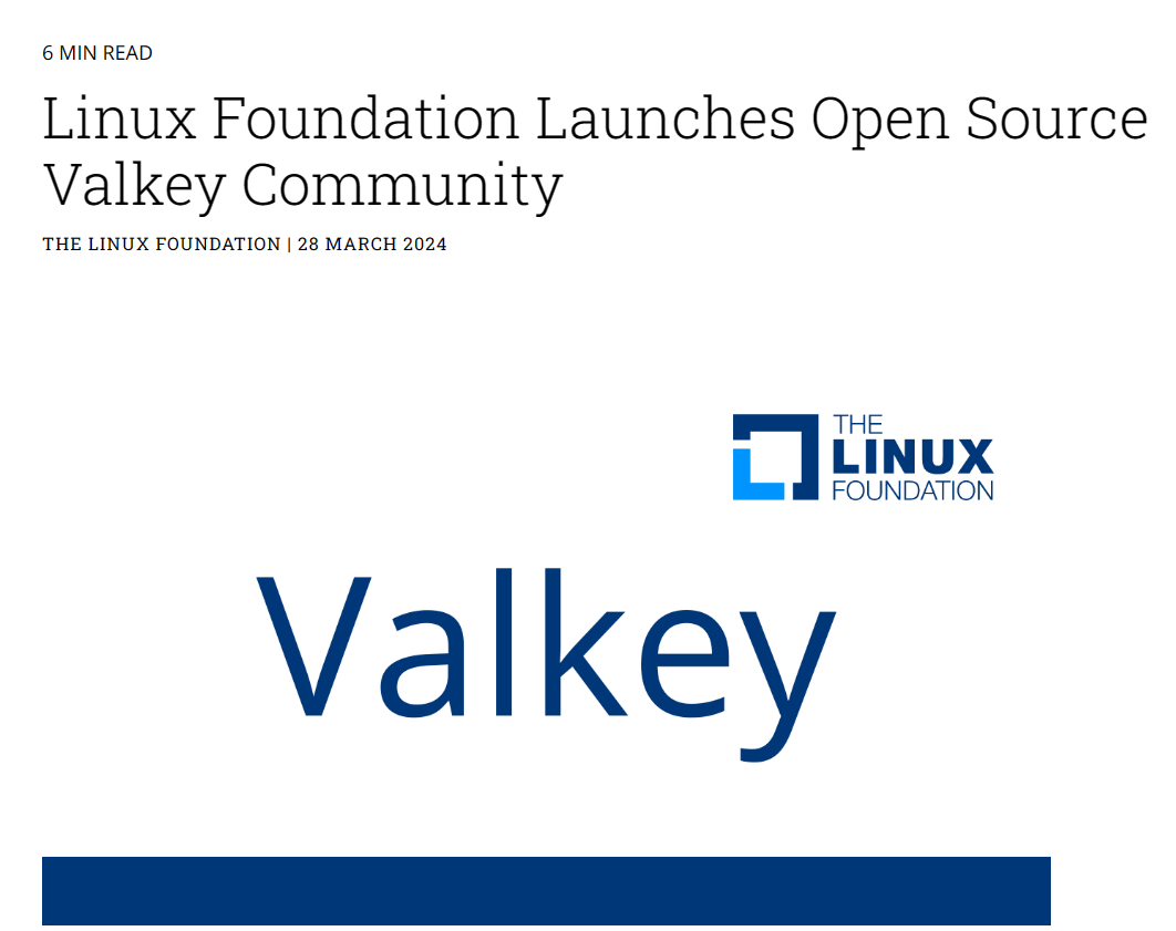 图片[3] - Redis更改开源协议引众怒，Linux基金会宣布创建Valkey分支 - 万事屋
