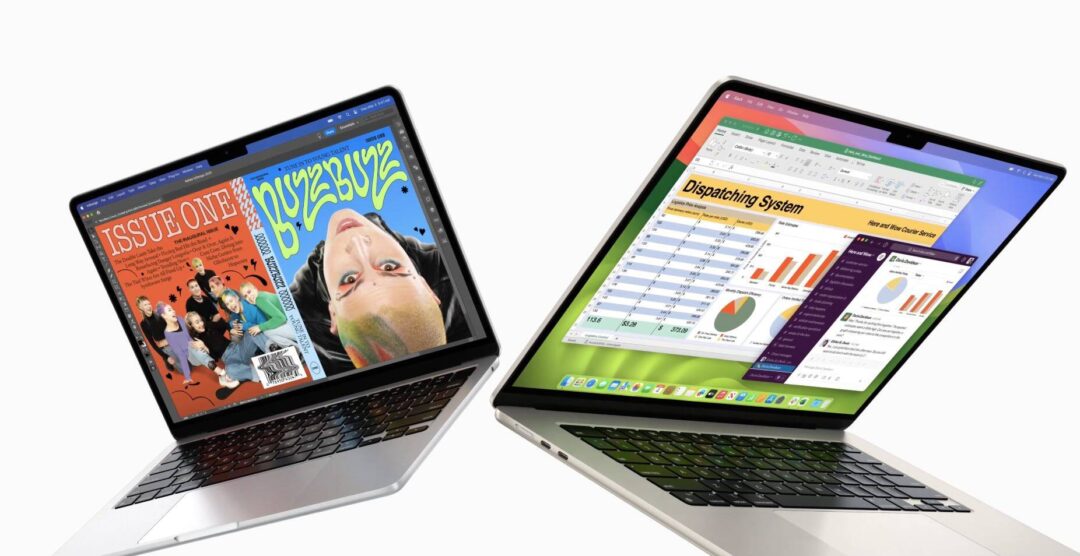 苹果新出的 M3 MacBook Air值得买吗？有人将 M2 和 M3 MacBook Air 做了对比-1