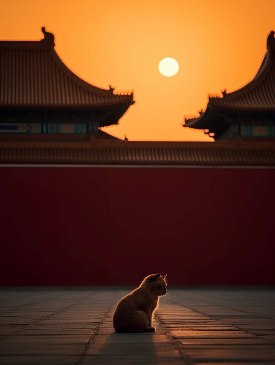 故宫与猫的故事-1