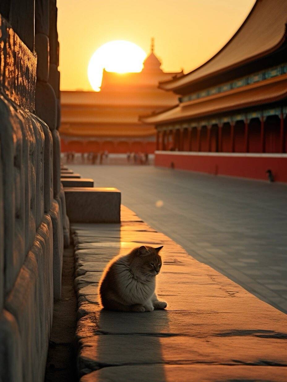故宫与猫的故事-1
