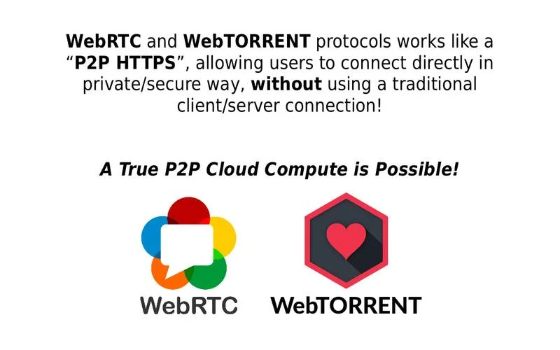 【转载】WebTorrent 替代 WebRTC 火了!可以自己做 QQ 了?-1 【转载】WebTorrent 替代 WebRTC 火了!可以自己做 QQ 了?-1