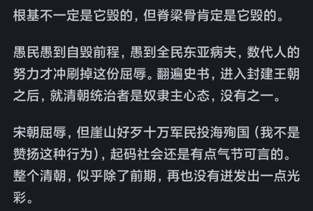 清朝是不是毁了中华的根基？网友热议-1