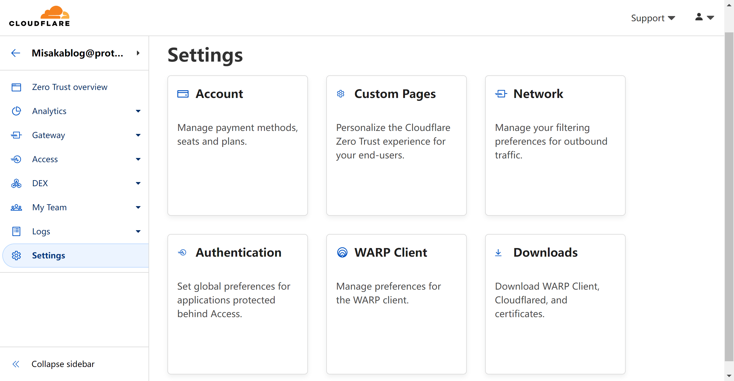 在 Windows 的 WARP 客户端的 Zero Trust 账户状态启用代理模式 - 万事屋 | 生活·动漫·娱乐综合社区-银魂同好聚集地