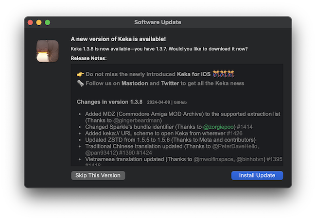 macOS下最强大且免费又开源的压缩软件：Keka - 万事屋