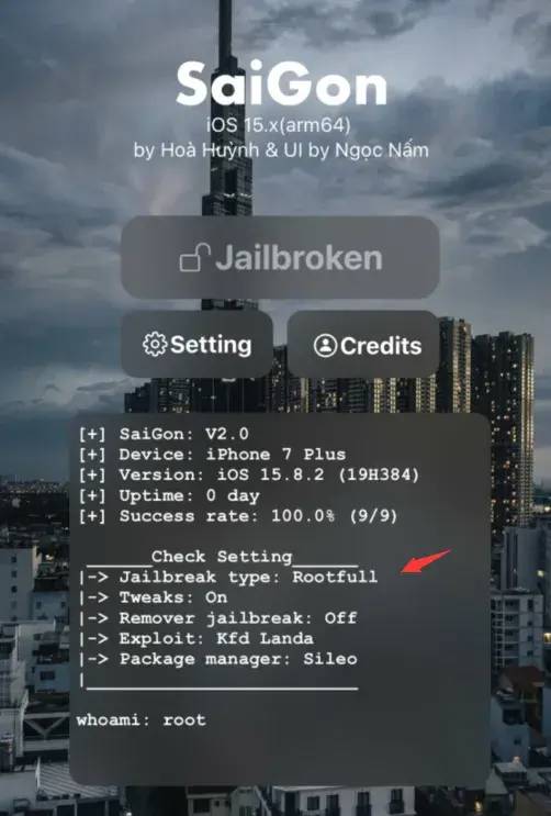 图片[10] - iOS 15.x SaiGon 越狱已出，即将出现有根 - 万事屋