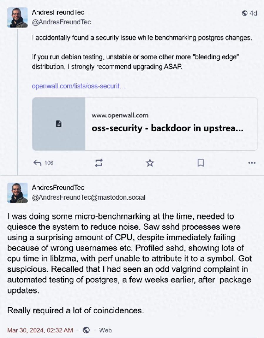 一名志愿者如何阻止恶意后门暴露全球Linux系统-1 一名志愿者如何阻止恶意后门暴露全球Linux系统-1
