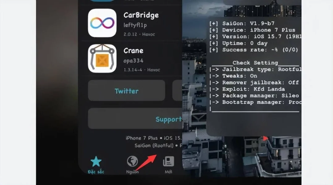 图片[3] - iOS 15.x SaiGon 越狱已出，即将出现有根 - 万事屋 | 生活·动漫·娱乐综合社区-银魂同好聚集地