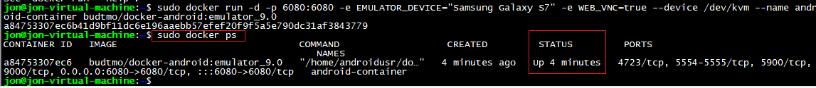 Ubuntu系统 Docker本地部署Android模拟器并实现远程访问-1 Ubuntu系统 Docker本地部署Android模拟器并实现远程访问-1