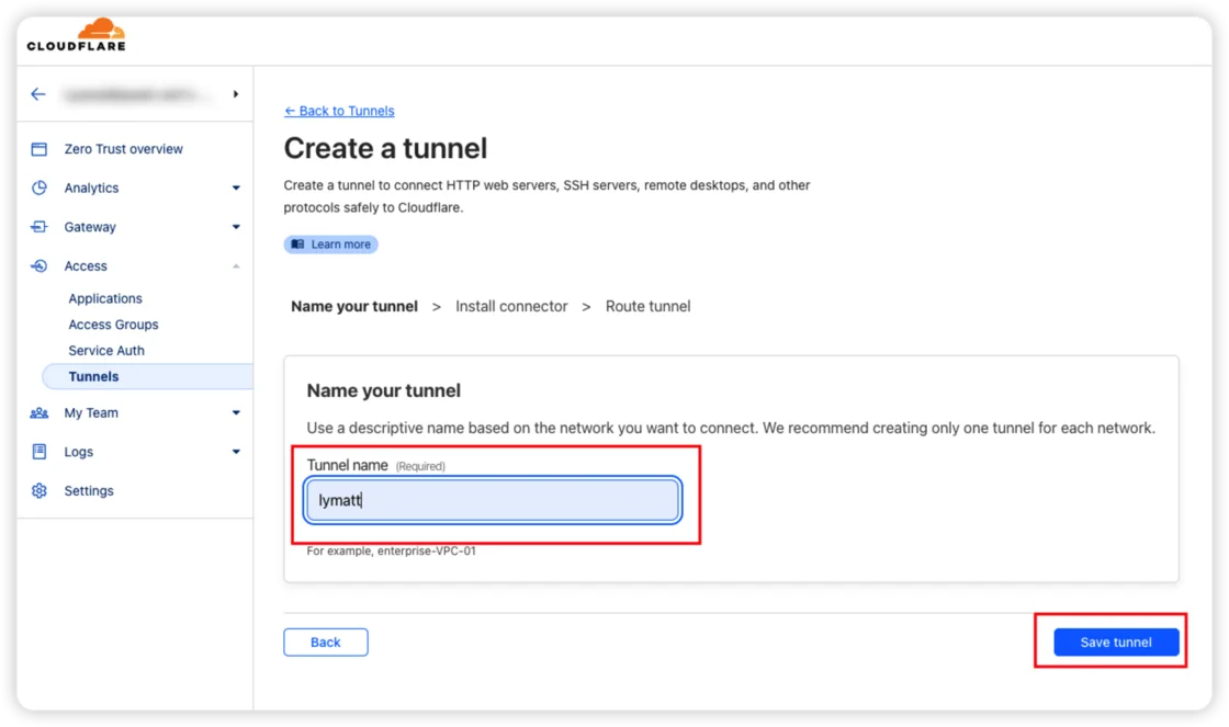 利用CloudFlare Tunnel 实现免费内网穿透-1 利用CloudFlare Tunnel 实现免费内网穿透-1