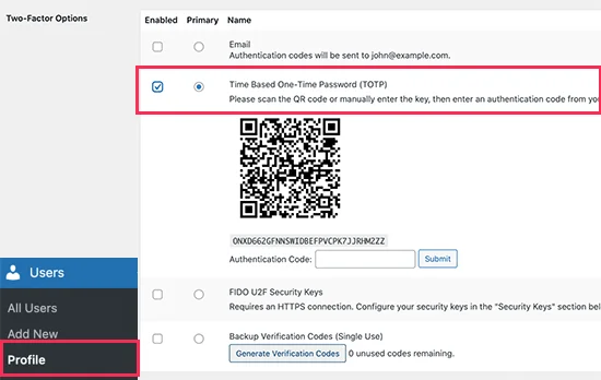 【转载】如何为WordPress网站添加二步认证Two-Factor Authentication-1 【转载】如何为WordPress网站添加二步认证Two-Factor Authentication-1