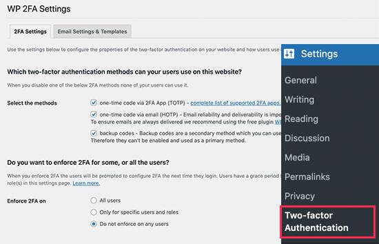 【转载】如何为WordPress网站添加二步认证Two-Factor Authentication-1 【转载】如何为WordPress网站添加二步认证Two-Factor Authentication-1