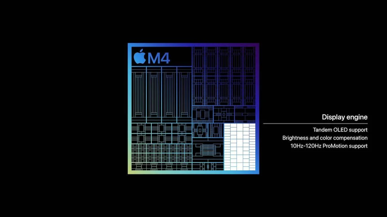 Apple 新推出的M4 晶片与M3、M2 与M1 的规格差别比较?-1 Apple 新推出的M4 晶片与M3、M2 与M1 的规格差别比较?-1