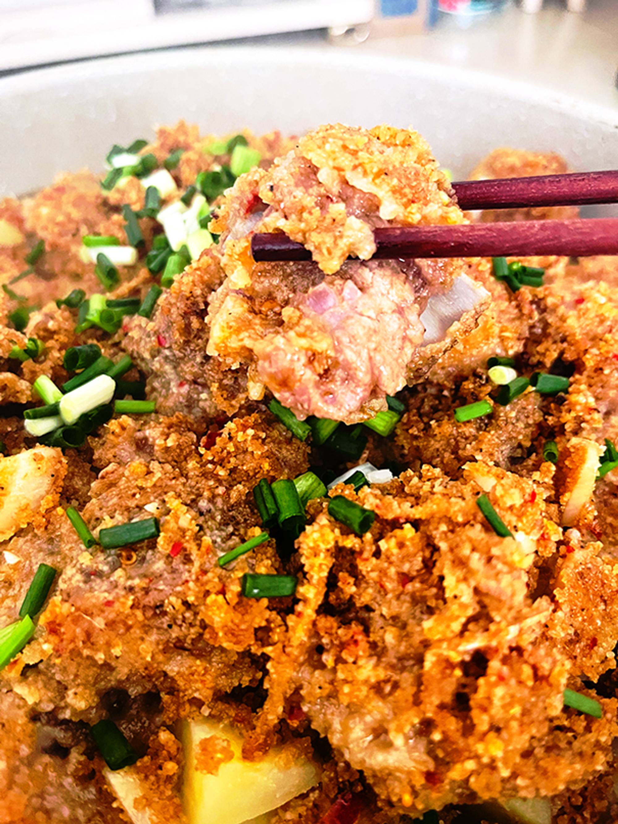 食谱分享:粉蒸排骨烹饪方法-1 食谱分享:粉蒸排骨烹饪方法-1