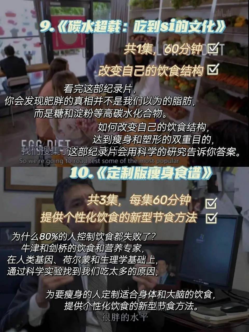 想要坚持就能拥有好身材，可以看看这十六部身材管理纪录片​-1