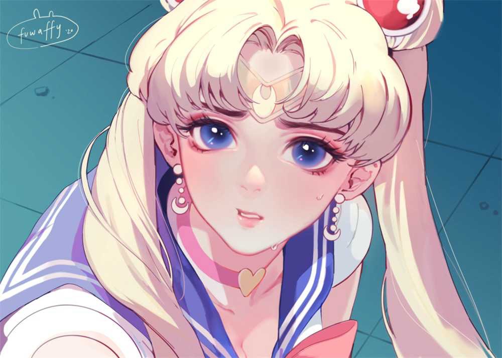 美少女战士同人画两张，可做手机壁纸 - 万事屋 | 生活·动漫·娱乐综合社区-银魂同好聚集地