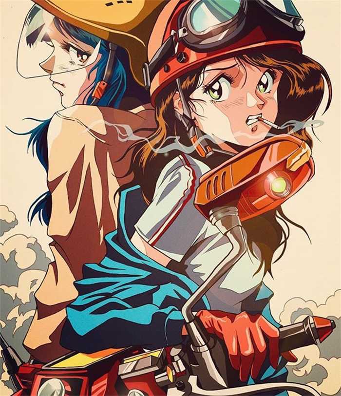 上世纪九十年代的少女漫画风壁纸 - 万事屋 | 生活·动漫·娱乐综合社区-银魂同好聚集地