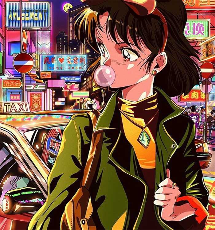 上世纪九十年代的少女漫画风壁纸 - 万事屋 | 生活·动漫·娱乐综合社区-银魂同好聚集地