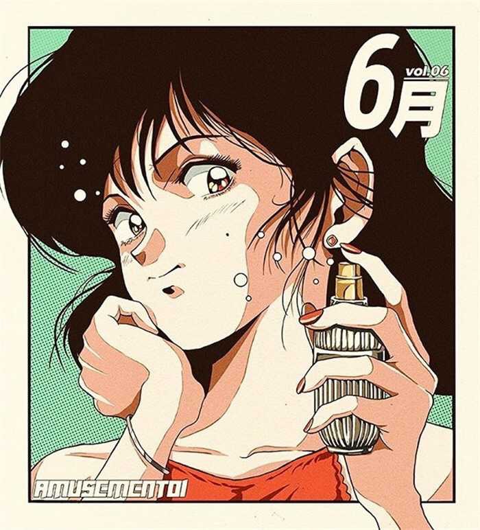 上世纪九十年代的少女漫画风壁纸 - 万事屋 | 生活·动漫·娱乐综合社区-银魂同好聚集地