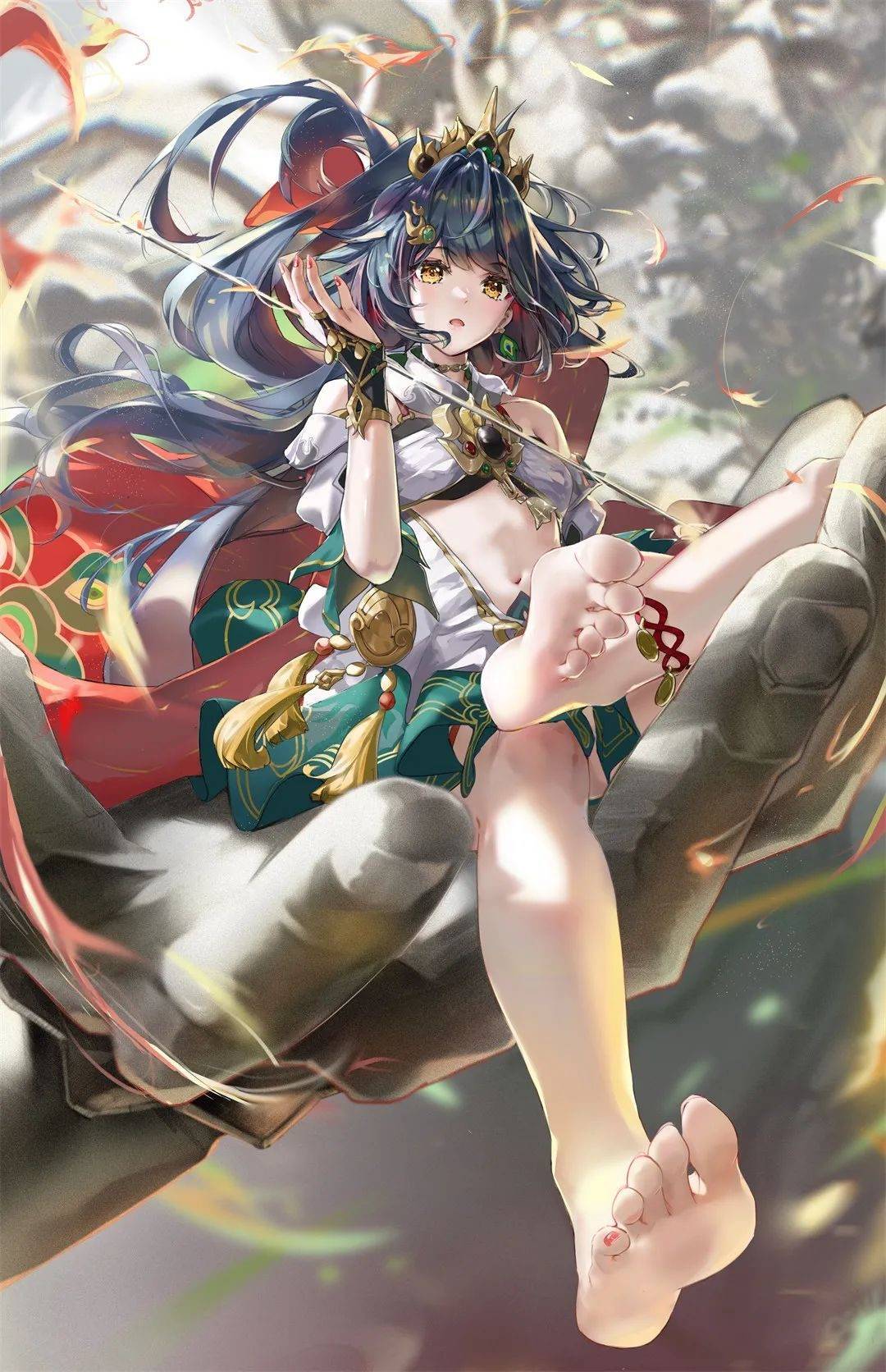 精美动漫壁纸分享：制服美少女 崩铁 翡翠 托帕 绝区零 艾莲·乔 明日方舟 妮芙-1