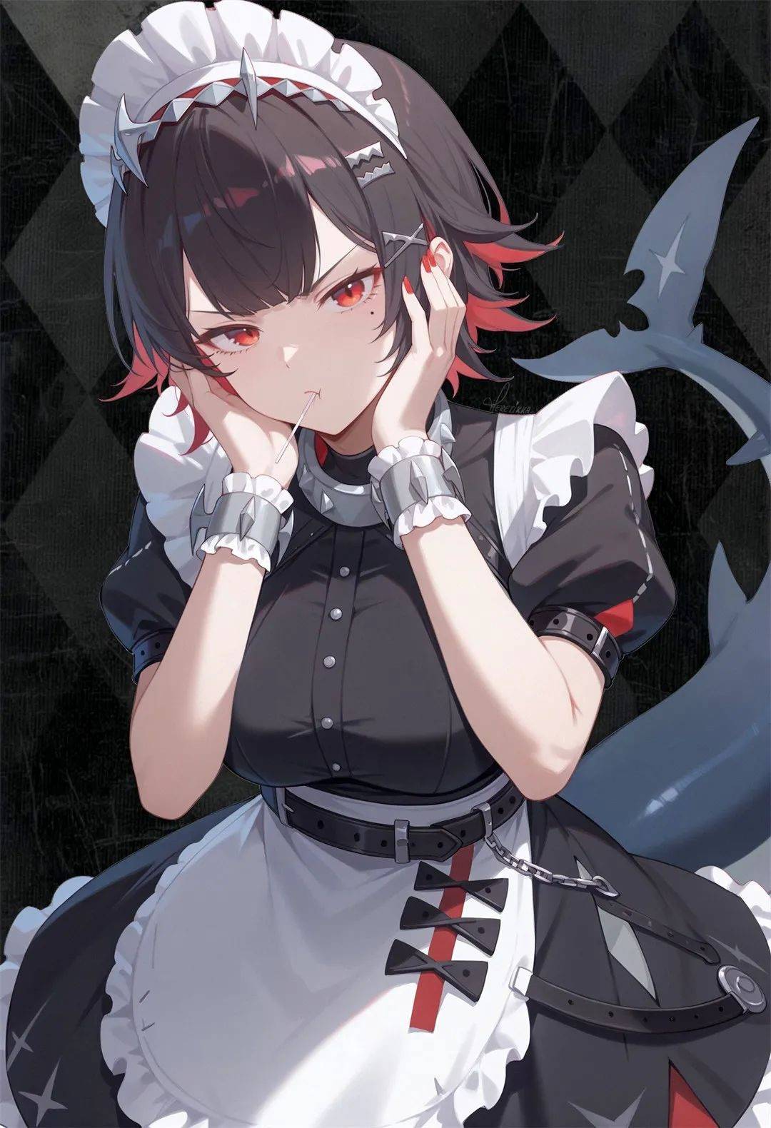 精美动漫壁纸分享：制服美少女 崩铁 翡翠 托帕 绝区零 艾莲·乔 明日方舟 妮芙-1