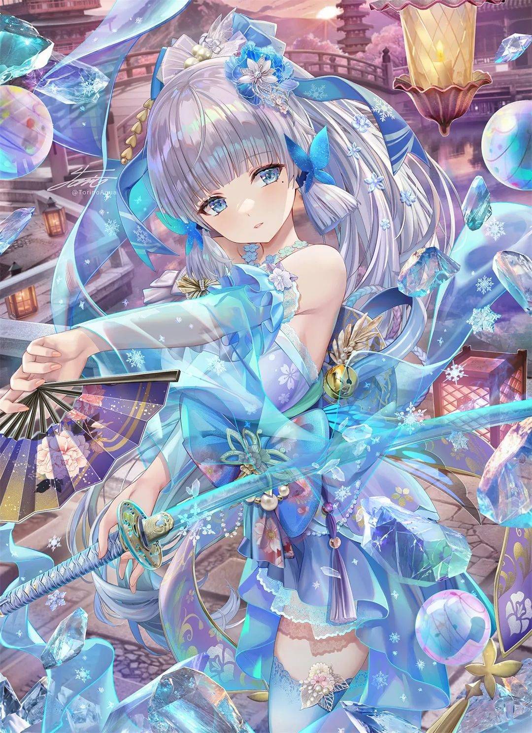 今日二次元精美壁纸分享：Fate 摩根 碧蓝档案 飞鸟马时 崩铁 流萤 原神 神子和将军-1