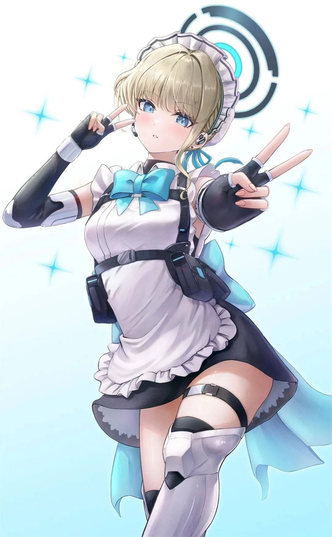 动漫壁纸分享：碧蓝档案 早濑优香 圣园弥香 兽耳女高-1