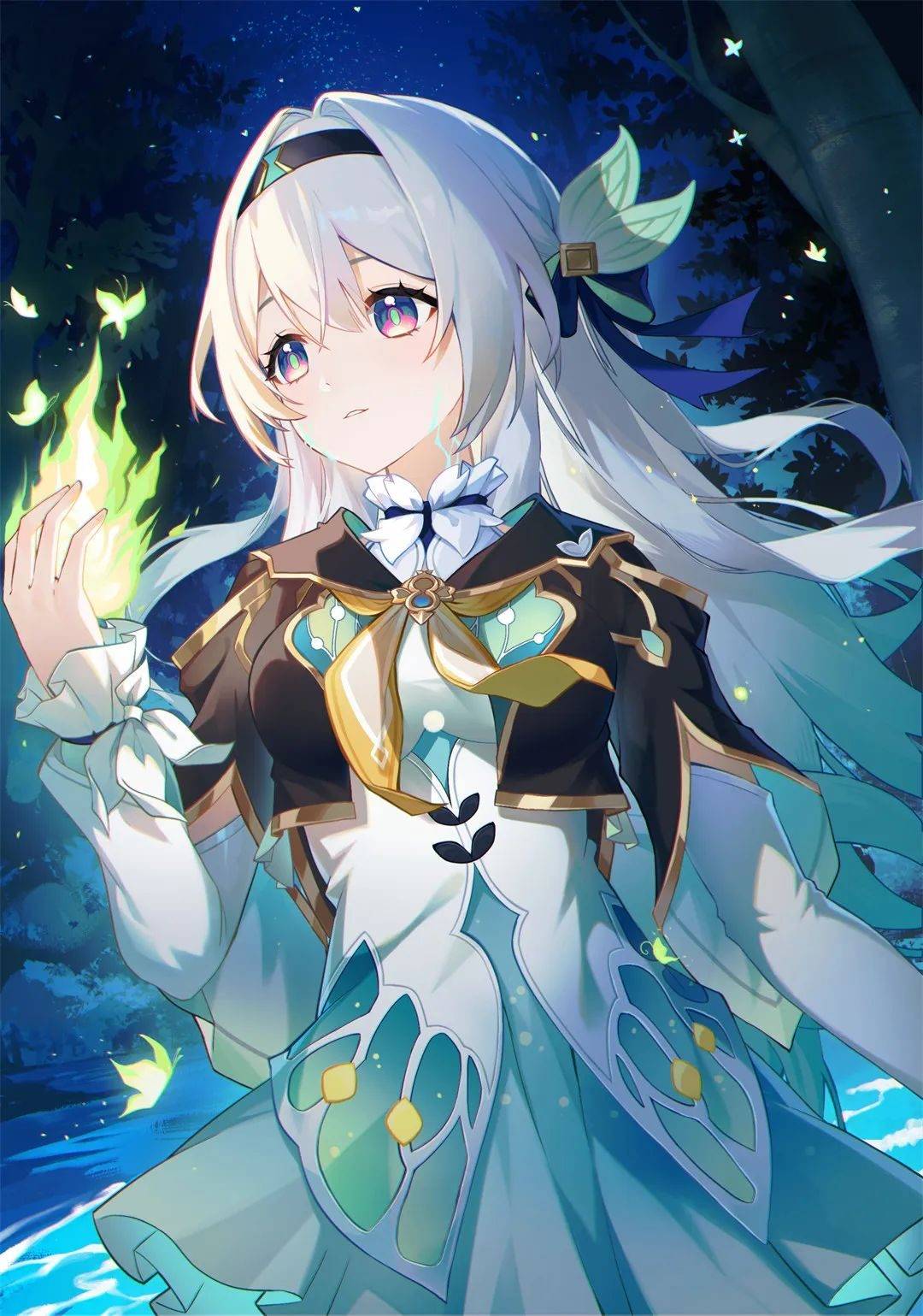 今日二次元精美壁纸分享：Fate 摩根 碧蓝档案 飞鸟马时 崩铁 流萤 原神 神子和将军-1