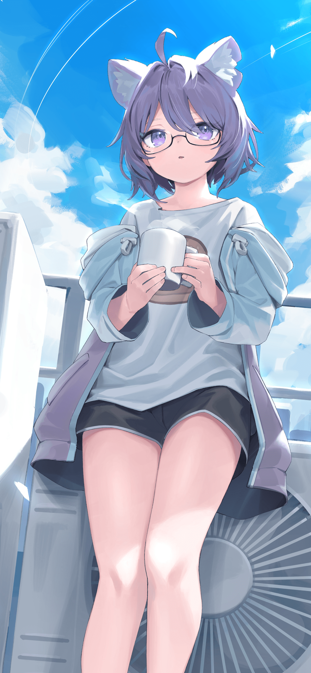 精美二次元壁纸分享：流萤 卡芙卡 初音未来 小鸟游六花 月雪宫子 总会有人把你看得比全世界重要-1