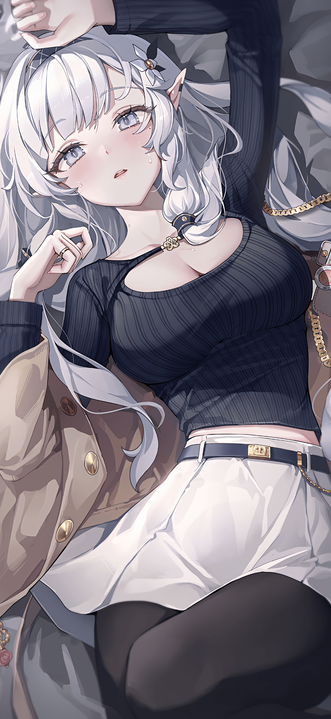 高清动漫游戏壁纸分享：崩坏 星穹铁道 黑天鹅 碧蓝档案 小鸟游星野 原神 神里绫华-1