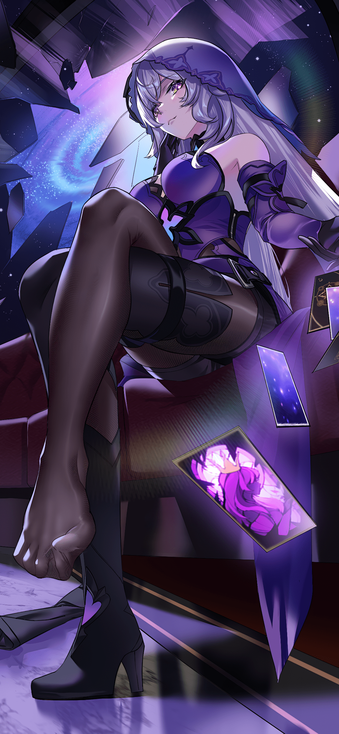 高清动漫游戏壁纸分享：崩坏 星穹铁道 黑天鹅 碧蓝档案 小鸟游星野 原神 神里绫华-1