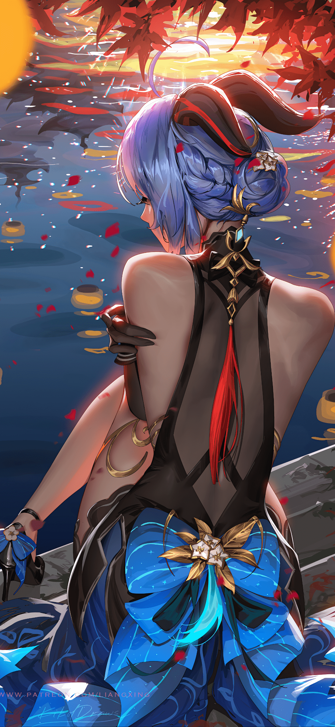 高清动漫游戏壁纸分享：崩坏 星穹铁道 黑天鹅 碧蓝档案 小鸟游星野 原神 神里绫华-1