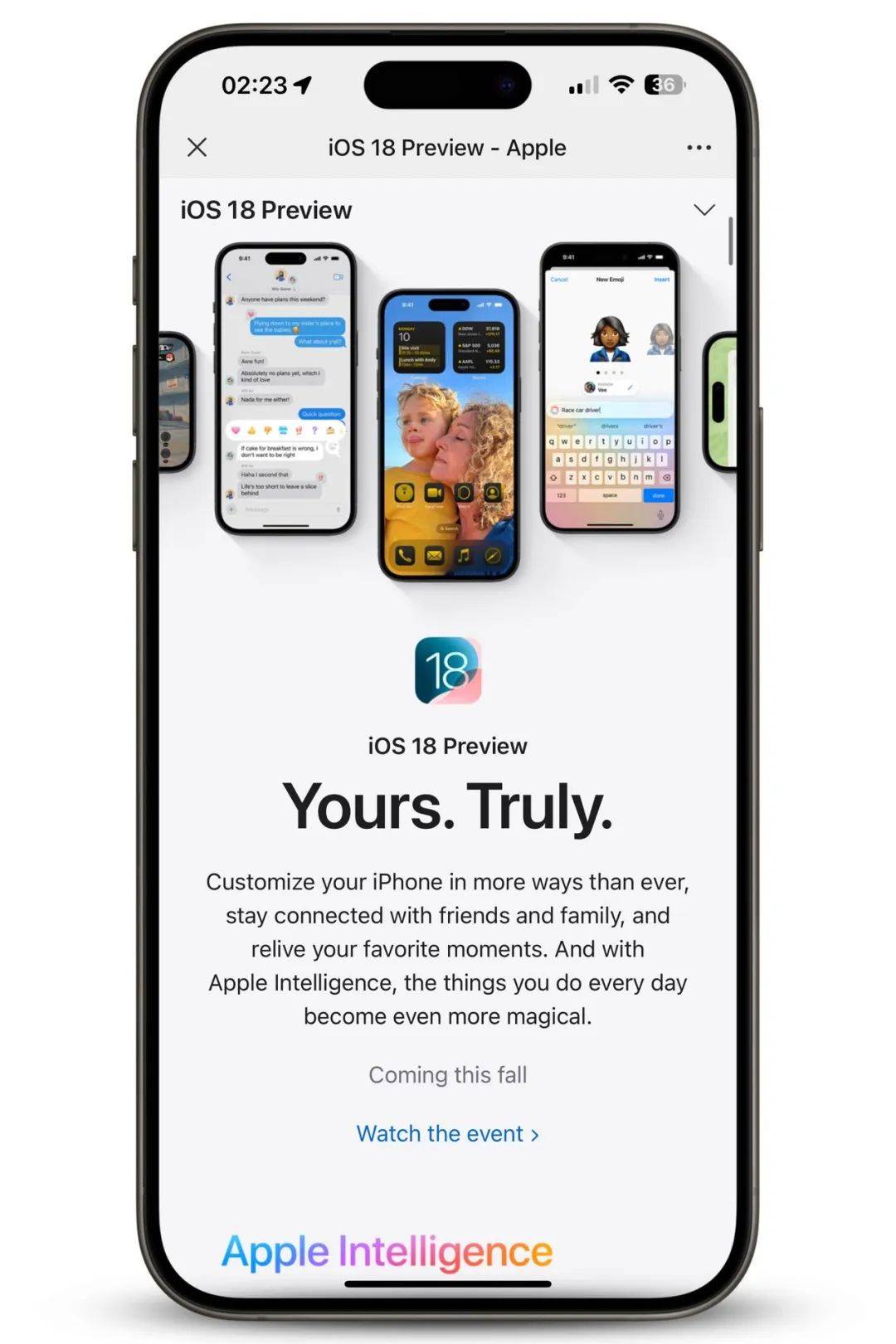 图片[11] - 国行版 iOS 18 或无缘 Apple Intelligence，苹果 AI 入华之路坎坷 - 万事屋
