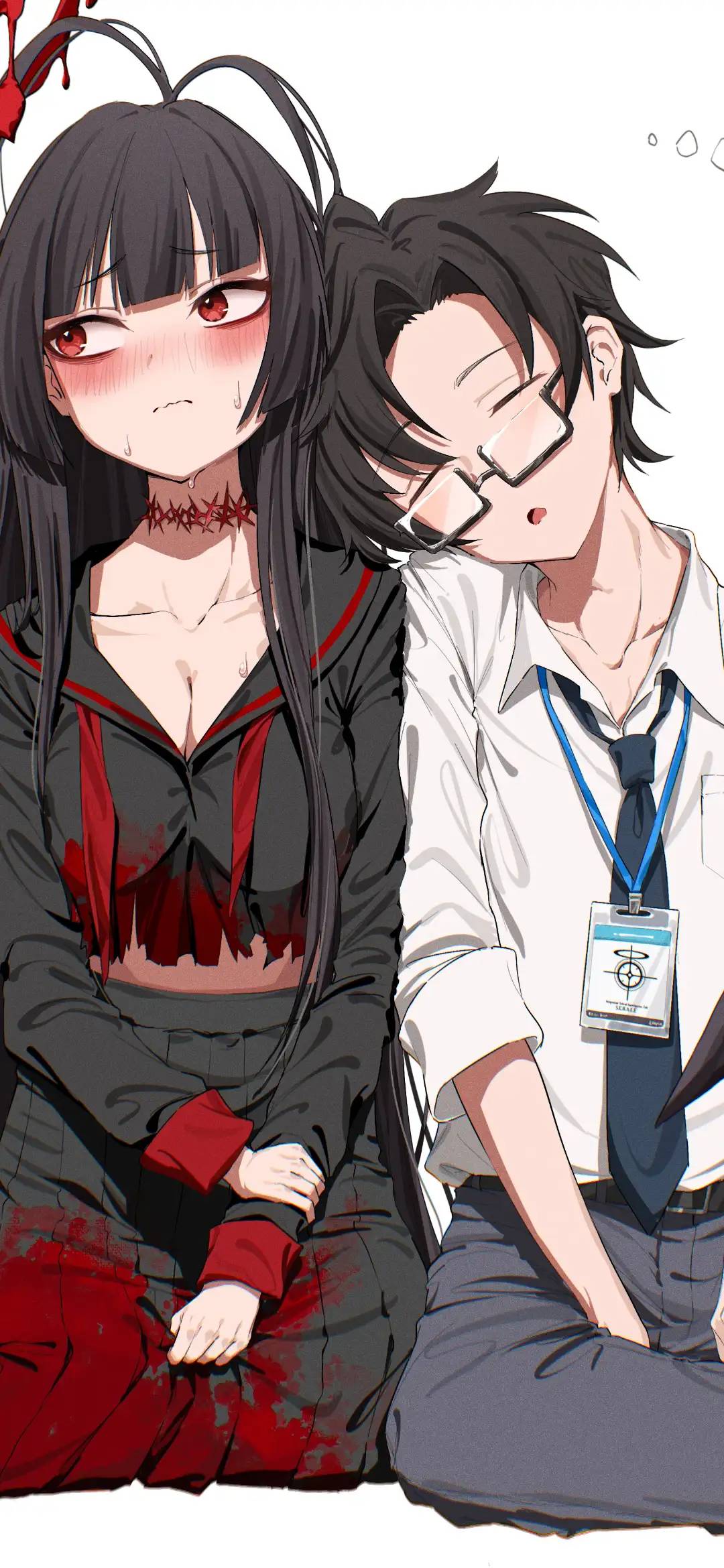 精美二次元壁纸分享：碧蓝档案 早濑优香 小鸟游星野 原神 纳西妲 我很爱你却在努力忘记你-1