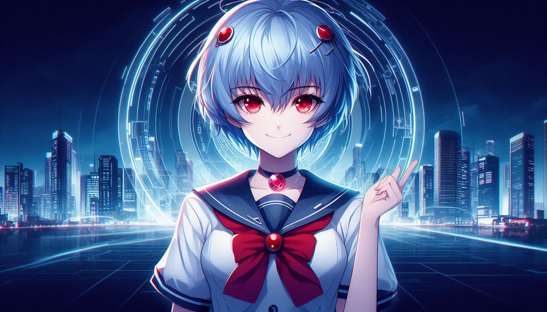 图片[8] - 微软家的Microsoft Designer生成的绫波丽，哪个是你心中的女神？ - 美图壁纸银魂 - 大众生活 - 万事屋