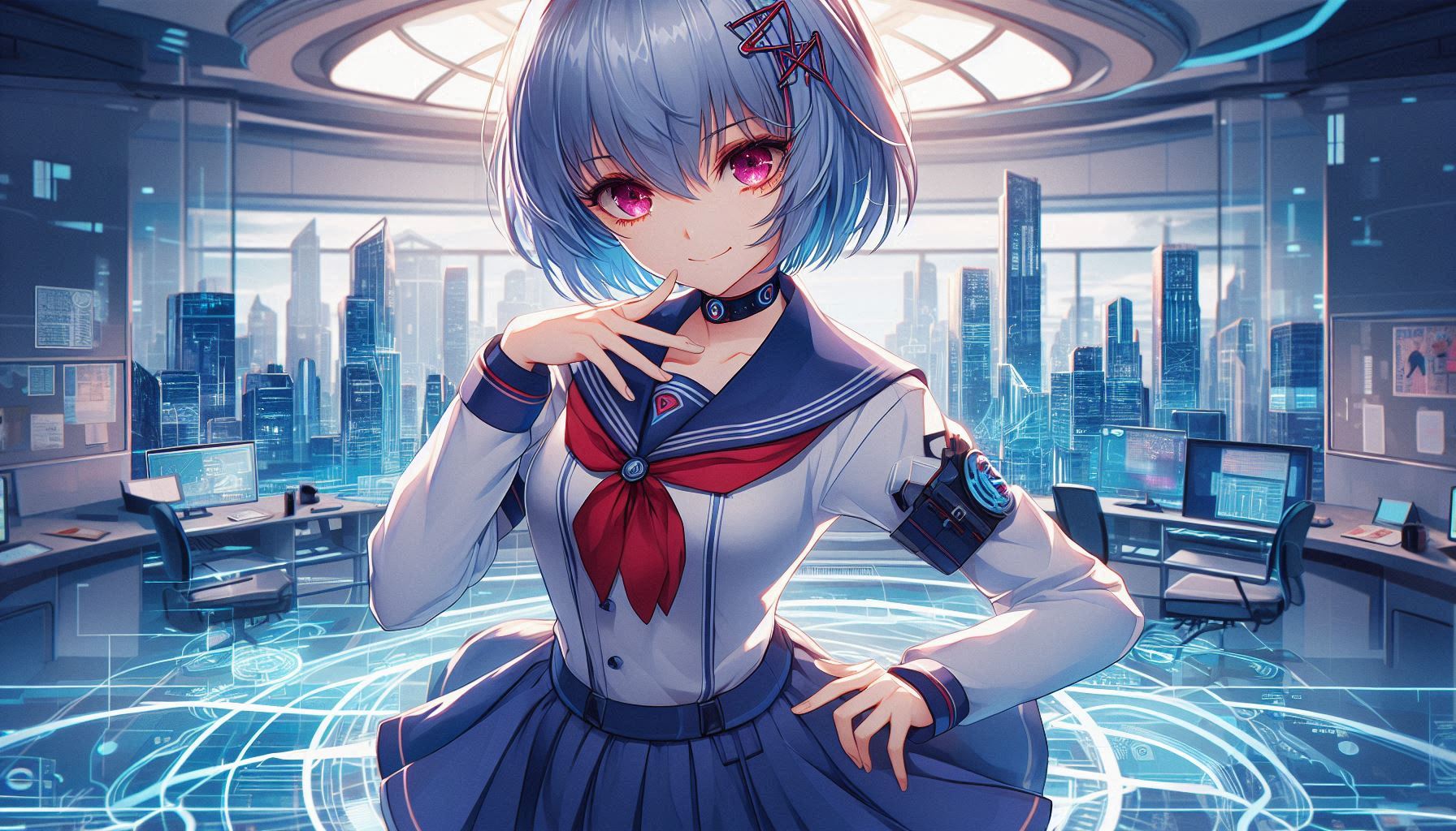 图片[10] - 微软家的Microsoft Designer生成的绫波丽，哪个是你心中的女神？ - 美图壁纸银魂 - 大众生活 - 万事屋