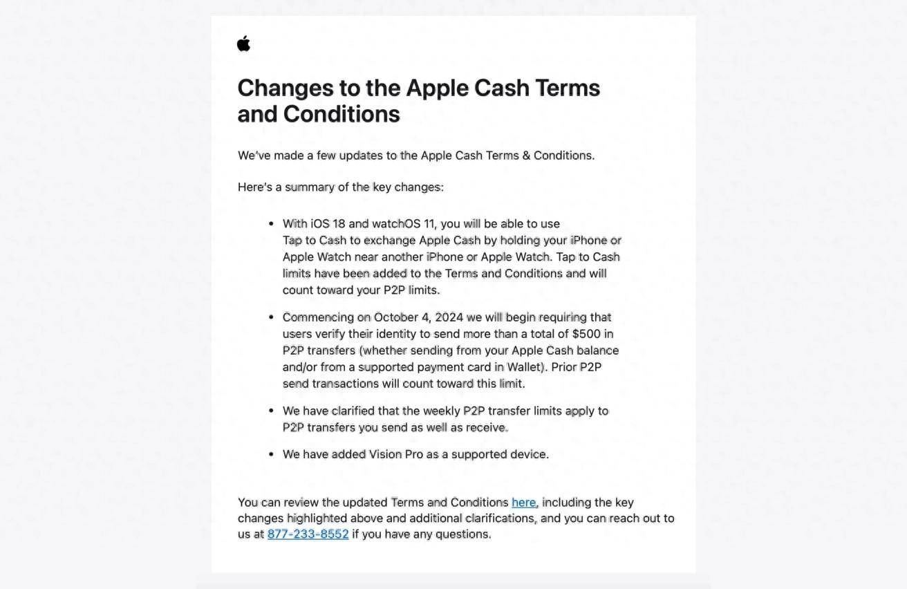 10月起500美元以上的Apple Cash交易时将被要求进行身份验证 - 万事屋 | 生活·动漫·娱乐综合社区-银魂同好聚集地