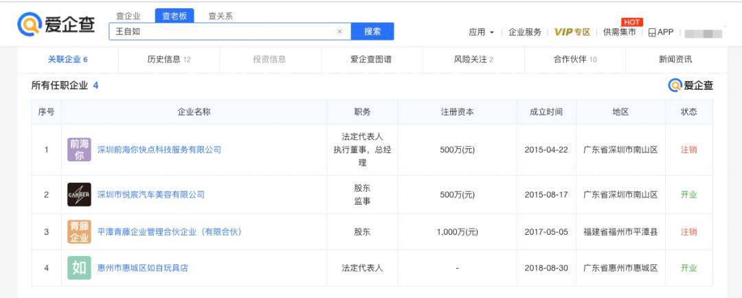 图片[4] - 突发！王自如收到法院限制消费令 - 万事屋