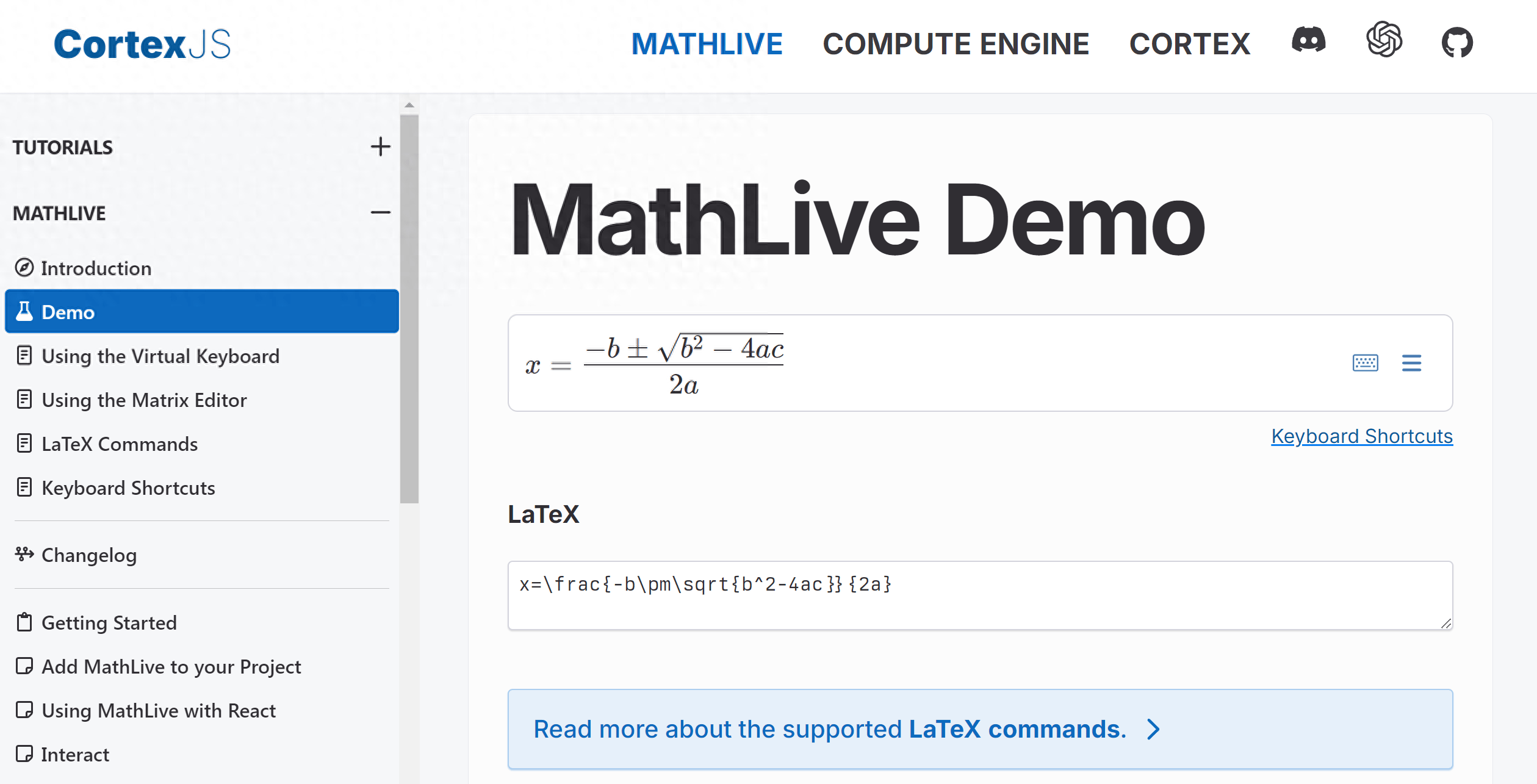 一个编辑数学公式的Web工具：MathLive - 技术宅银魂 - 科技改变生活 - 万事屋 | 生活·动漫·娱乐综合社区-银魂同好聚集地