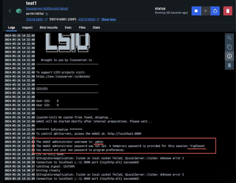 Windows下Docker安装qBittorrent WebUI显示Unauthorized - 万事屋 | 生活·动漫·娱乐综合社区-银魂同好聚集地