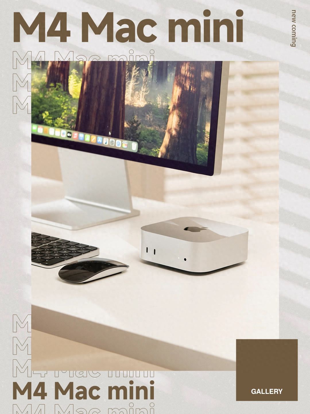 网友分享M4 Mac mini:小是真的小,强是真的强!