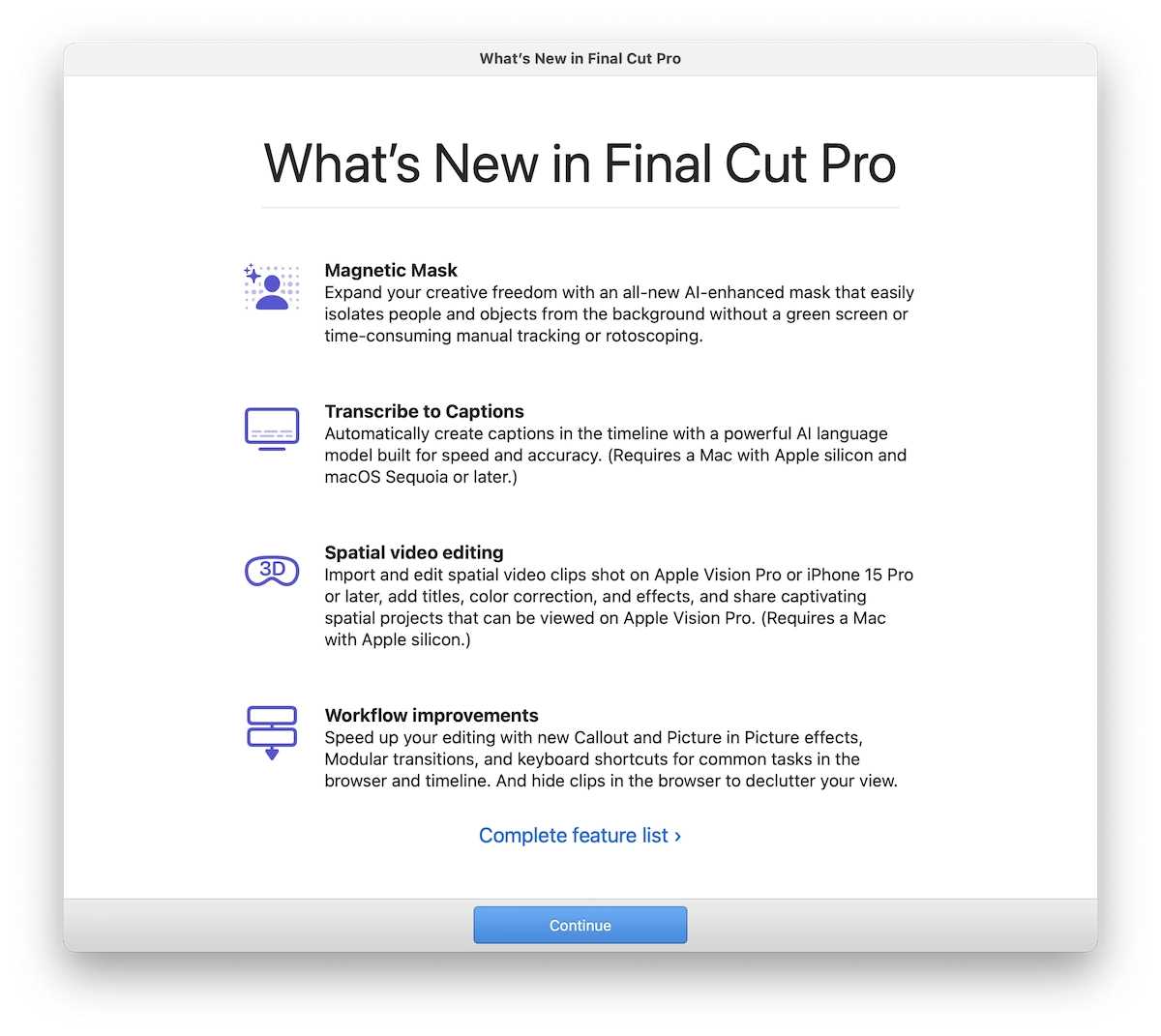 Mac 版 Final Cut Pro 11的新功能 - Apple银魂 - 科技改变生活 - 万事屋 | 生活·动漫·娱乐综合社区-银魂同好聚集地